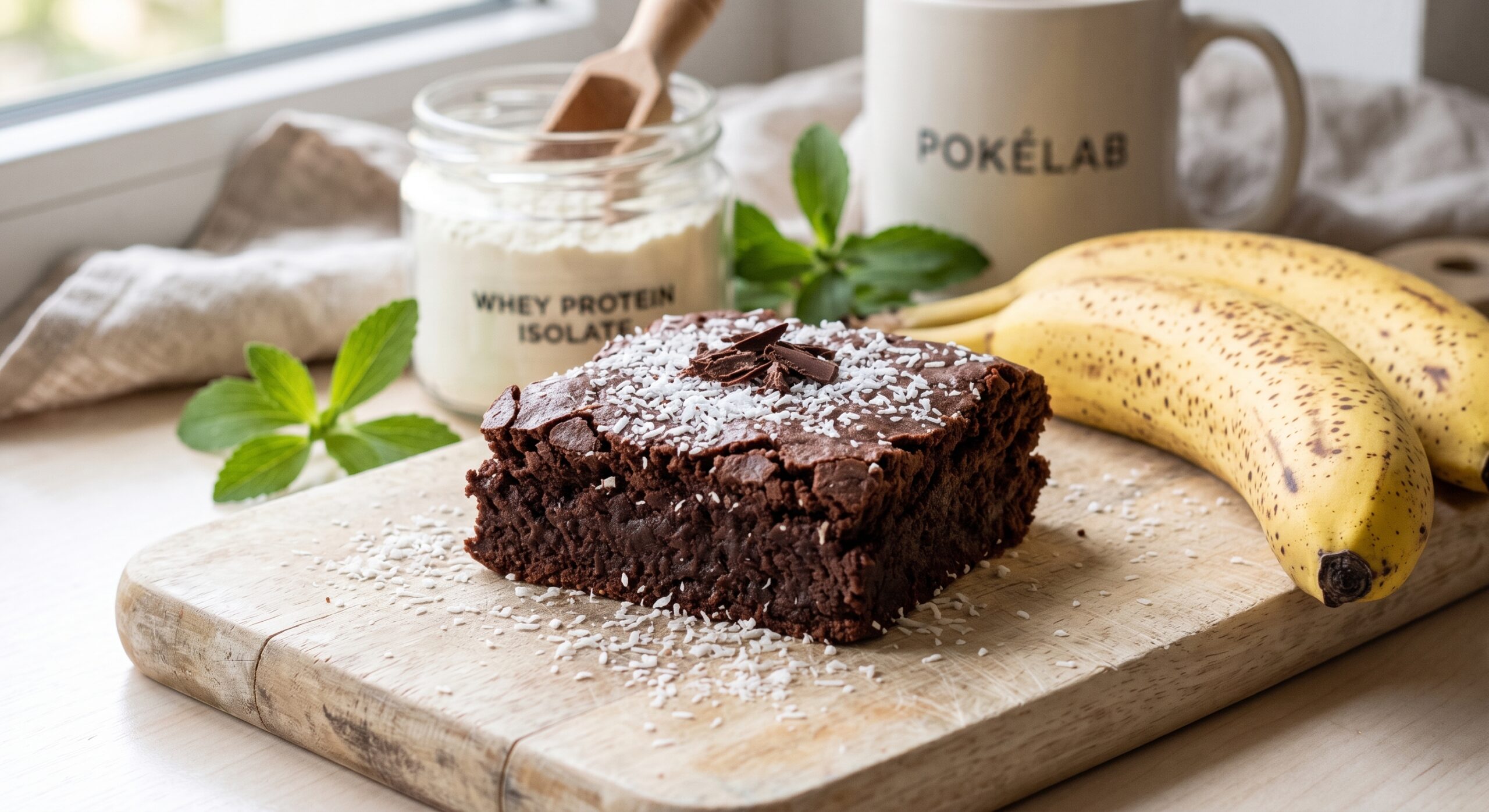 brownie protéiné signature (zero farine • zero sucre ajouté) brownie protéiné signature (zero farine • zero sucre ajouté)